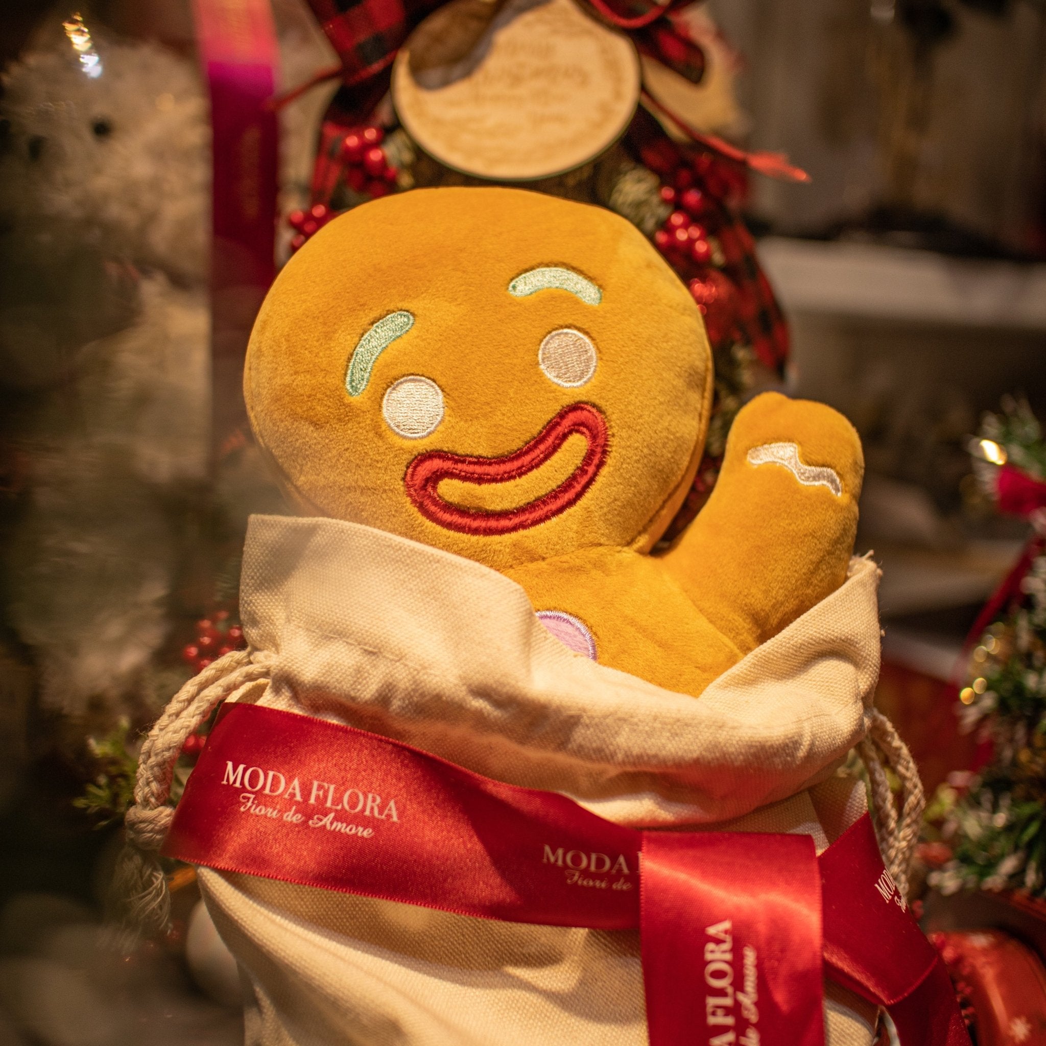 🍪 The Sweet Story of the Gingerbread Man - MODA FLORA Santa's Workshop