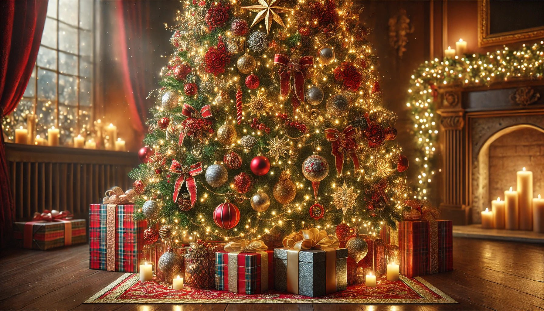 Christmas Eve - MODA FLORA Santa's Workshop