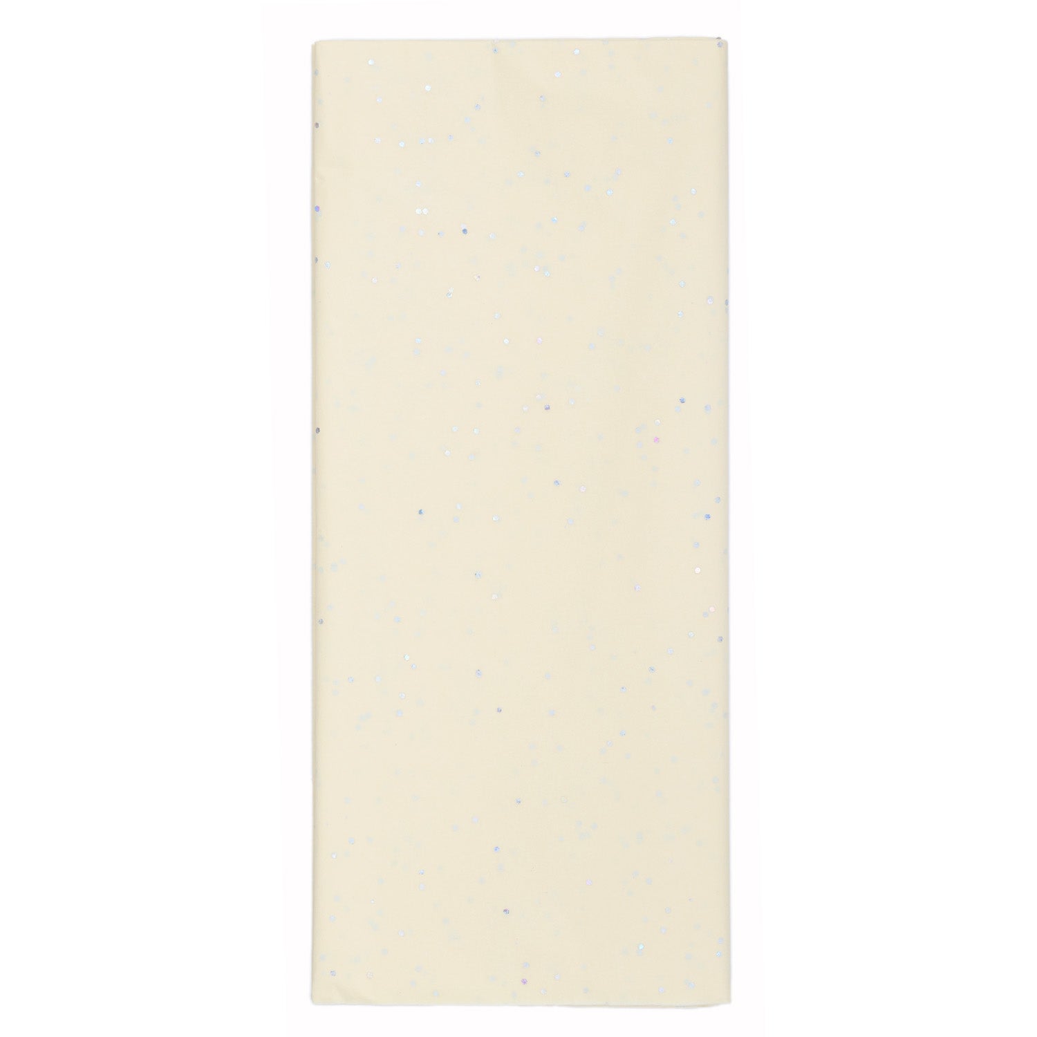 6 Sheets of Glitter Cream Tissue Paper WRP004