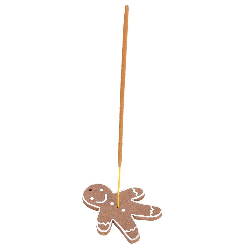 Gingerbread Incense Sticks with holder - Vanilla Cookie CDL002V - MODA FLORA Santa's Workshop