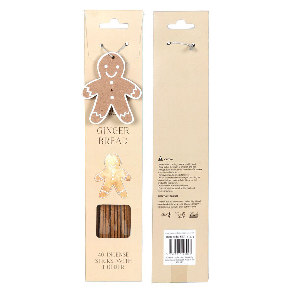 Gingerbread Incense Sticks with holder - Gingerbread CDL002G