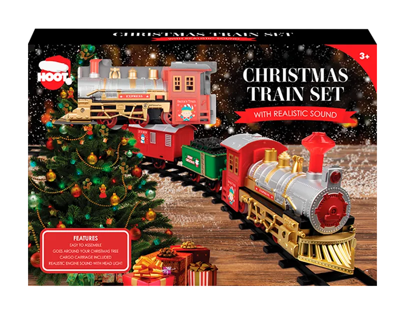 Christmas Train Set With Sound