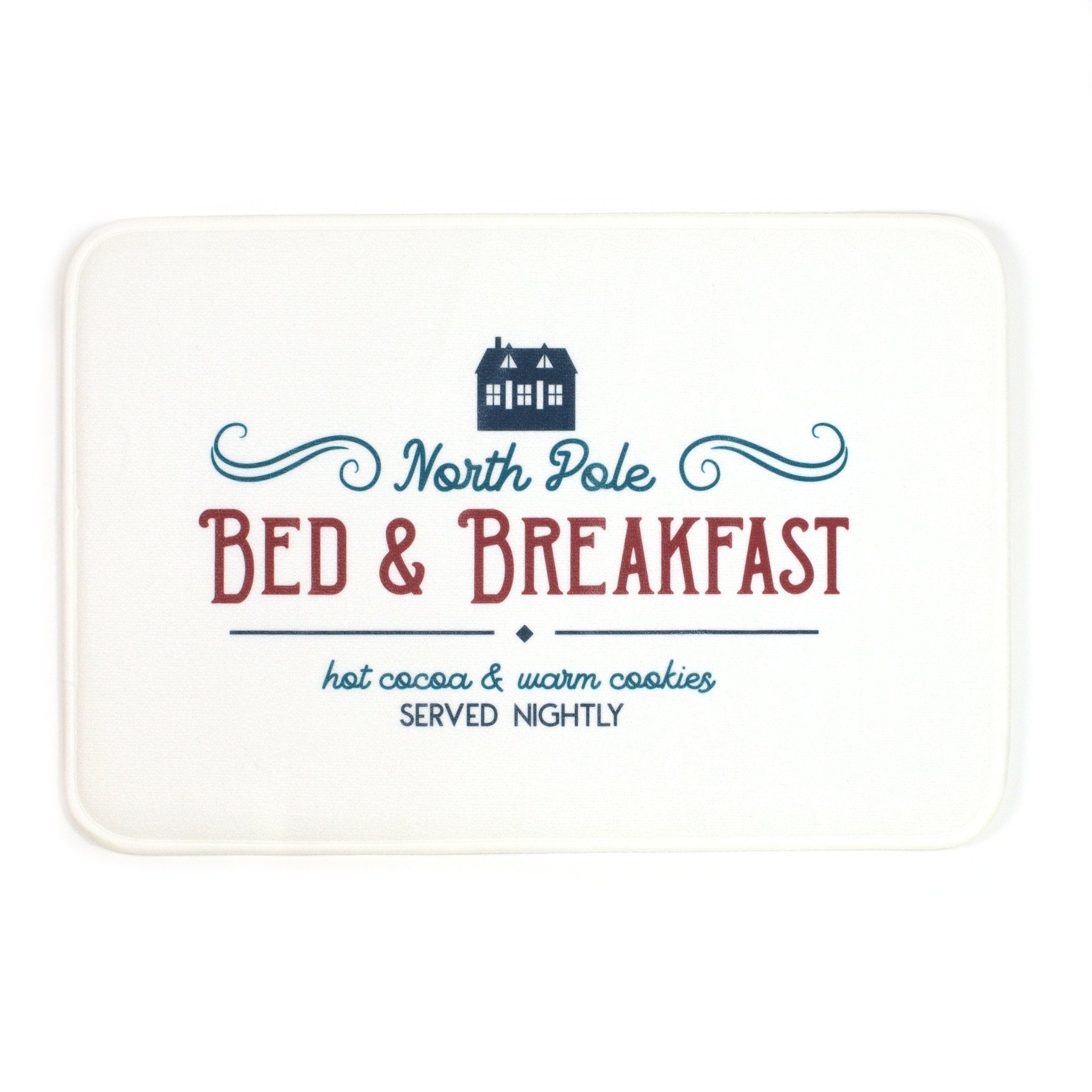 Floor Mat North Pole Bed & Breakfast - MODA FLORA Santa's Workshop