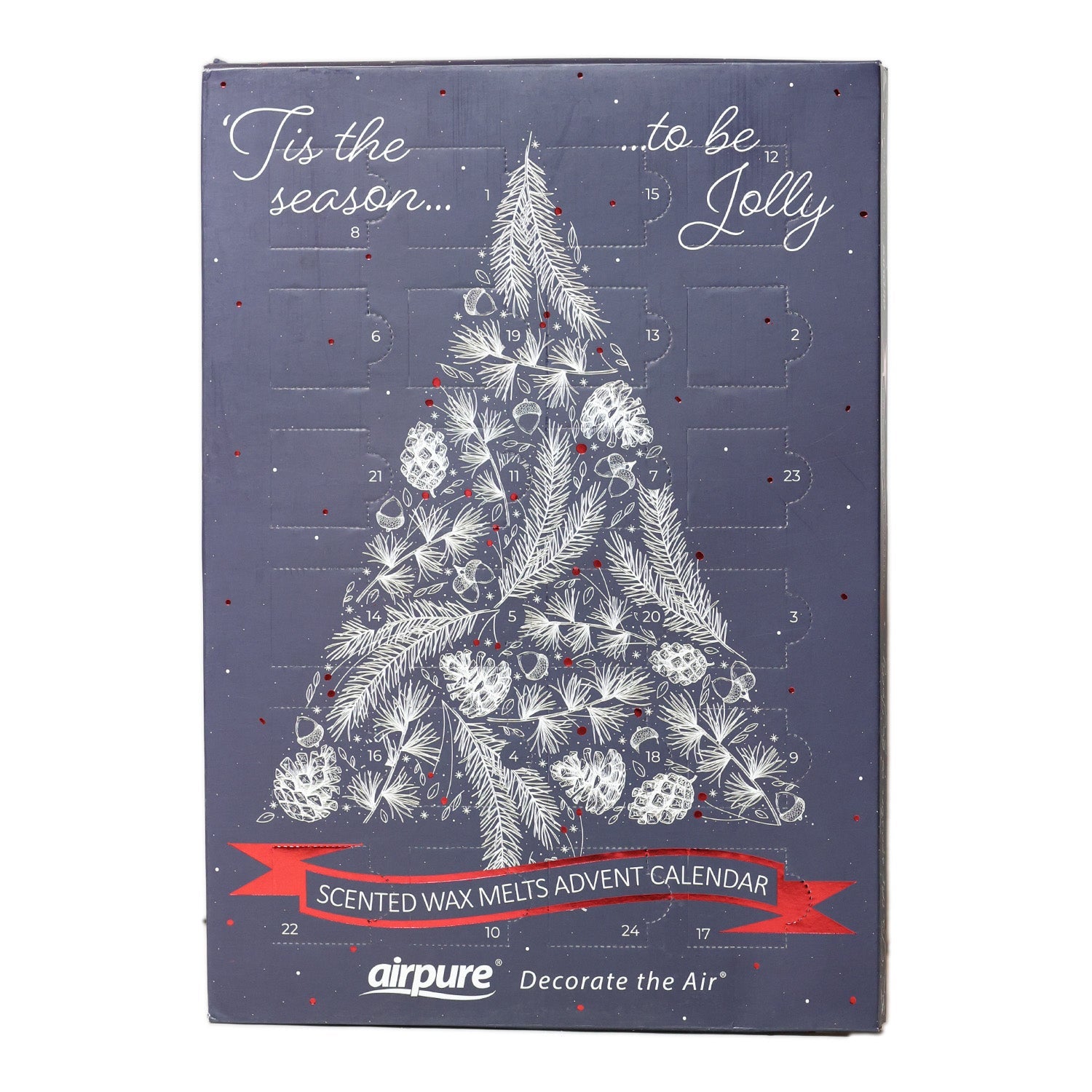 24 - Day Advent Calendar with Wax Melts ACL002 - MODA FLORA Santa's Workshop