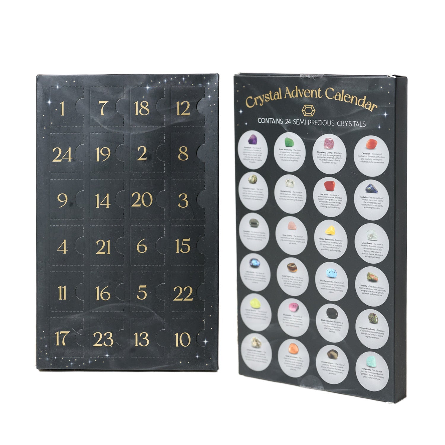 24 - Day Crystal Advent Calendar ACL007 - MODA FLORA Santa's Workshop