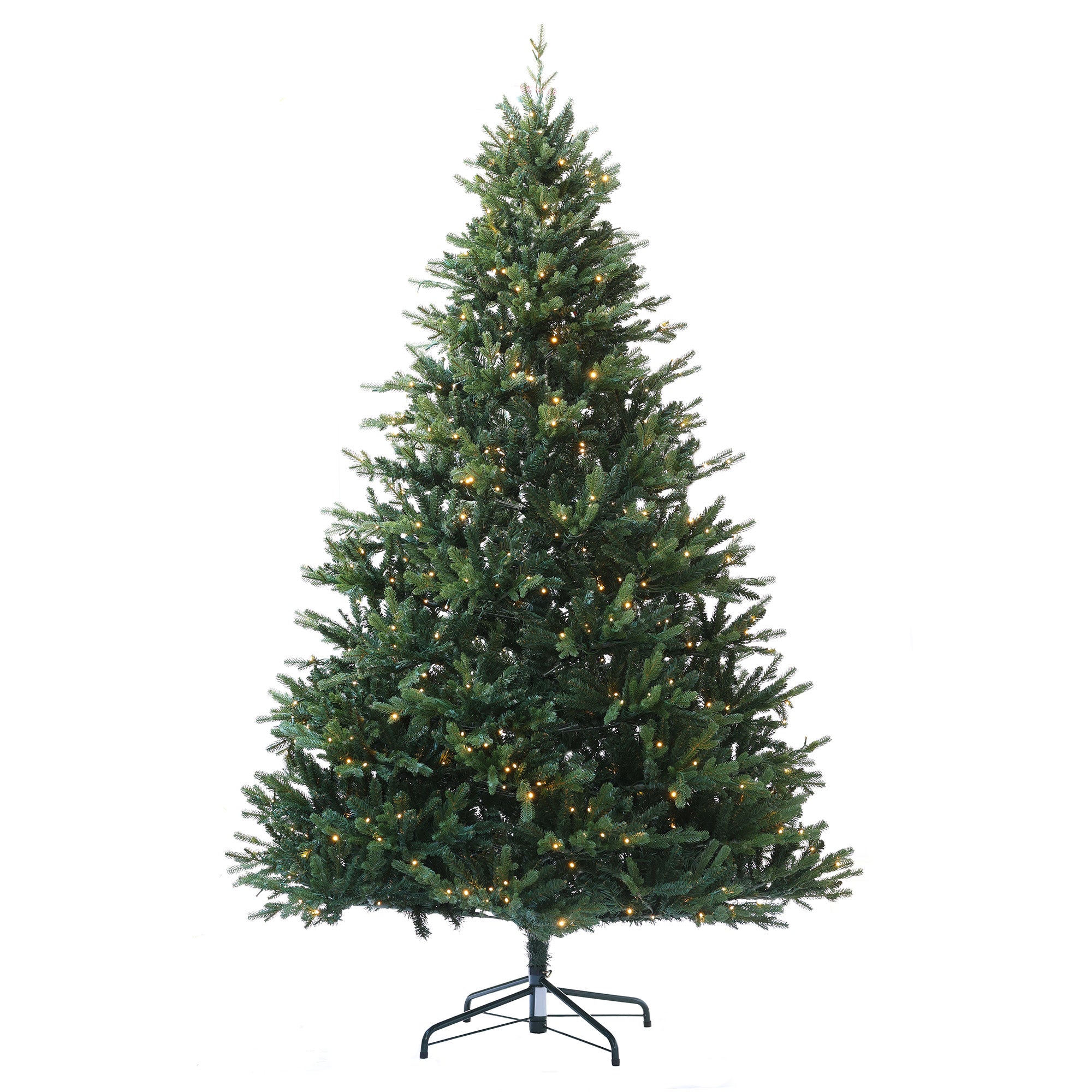 7.5Ft Douglas Fir Artificial Christmas Tree with 700 Warm White & Multi Color LED lights VBEL7.5