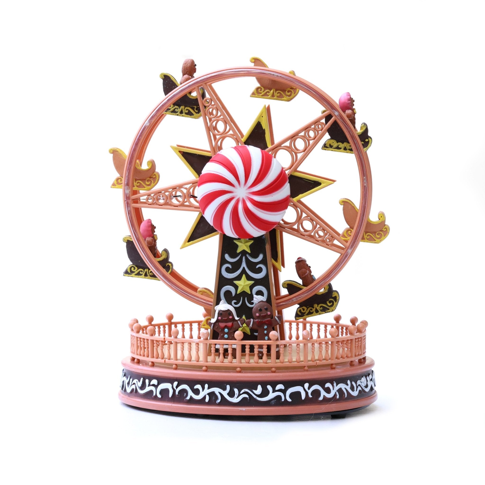 Christmas Musical Ferris Wheel CVL013 - MODA FLORA Santa's Workshop