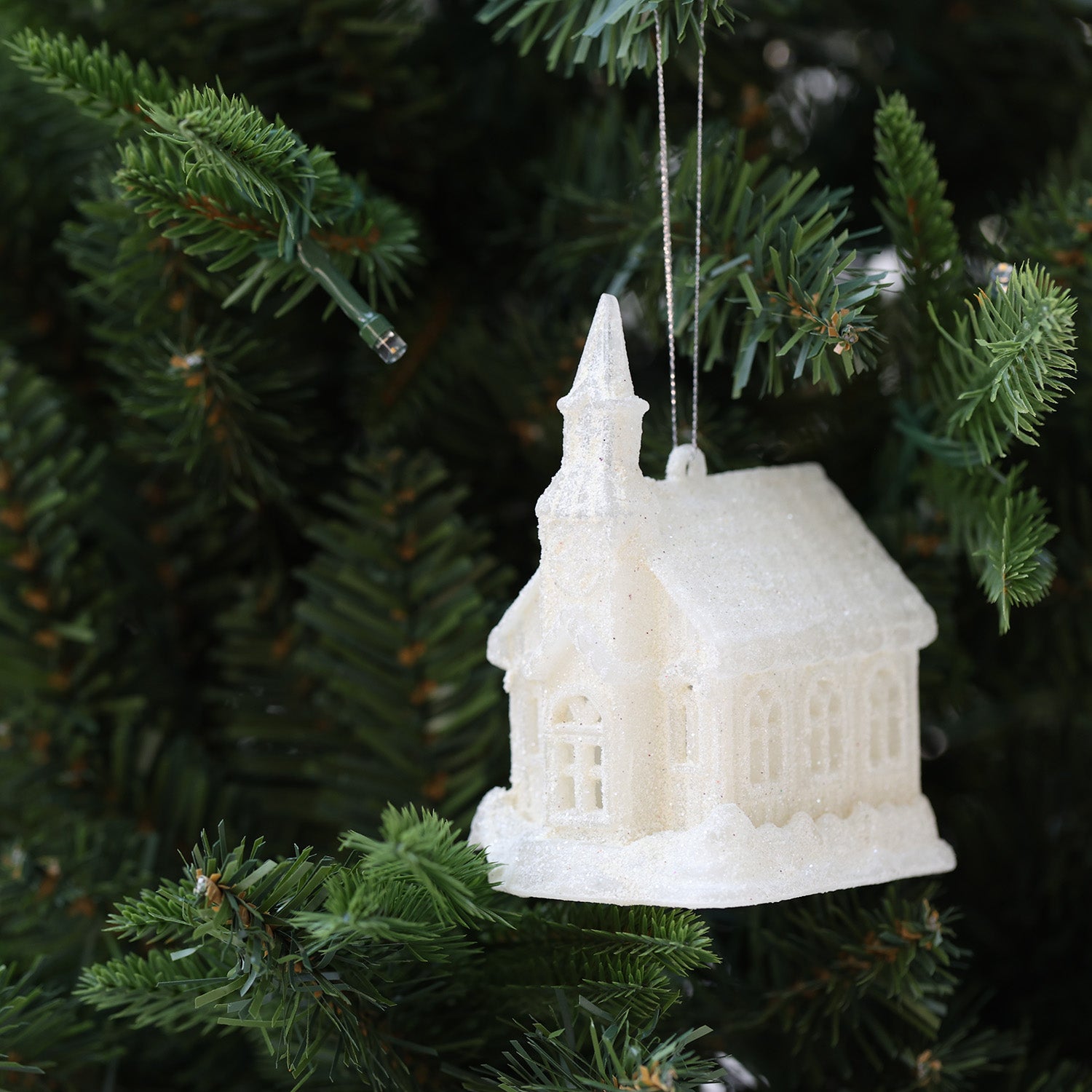 10cm Shatterproof Christmas Church Ornament Ornament 03701