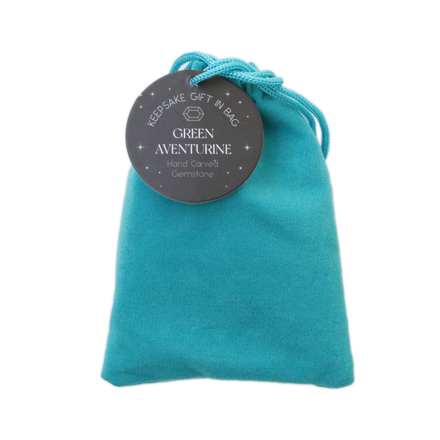 Green Aventurine Crystal Christmas Tree in a Bag OPS016 - MODA FLORA Santa's Workshop