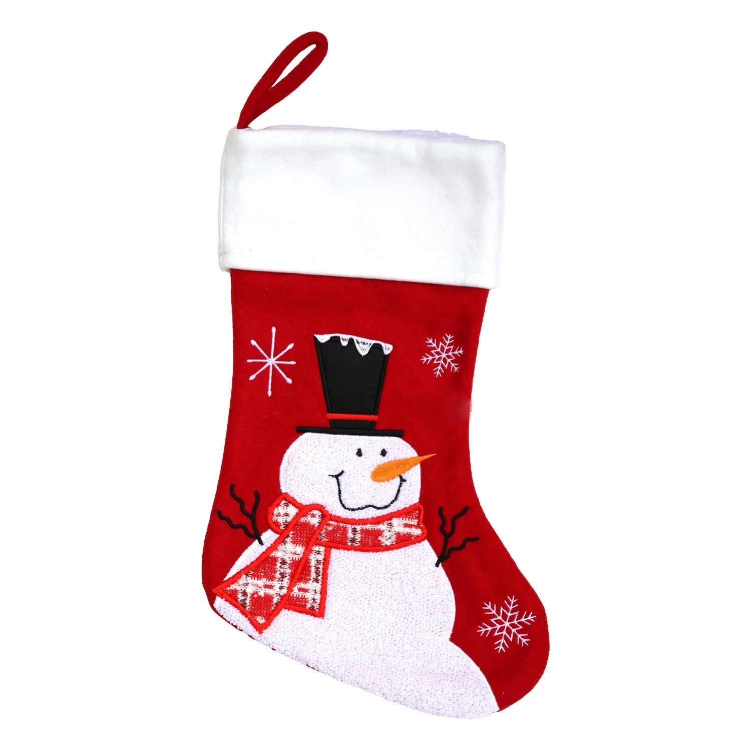 Personalised Cartoon Christmas Stocking 1pc - MODA FLORA Santa's Workshop