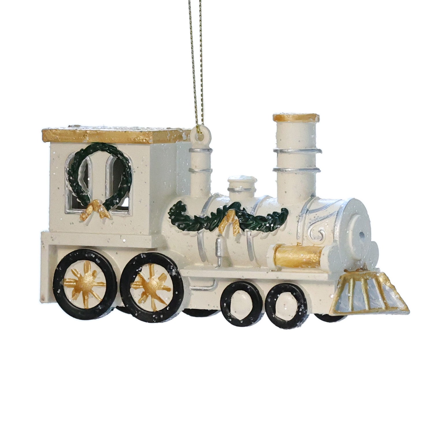 12cm Vintage Train Ornaments 05001