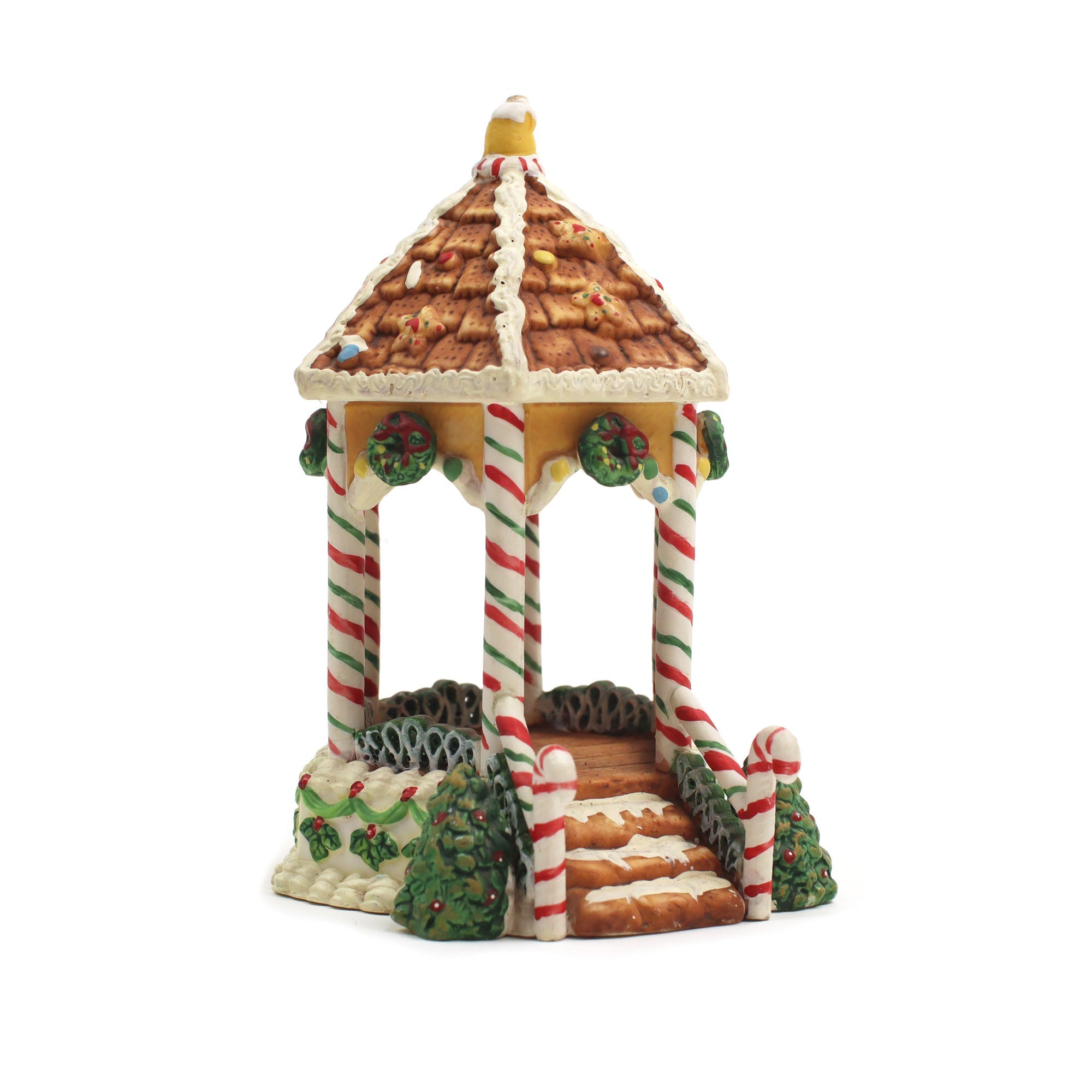 Ceramic gingerbread stand - MODA FLORA Santa's Workshop