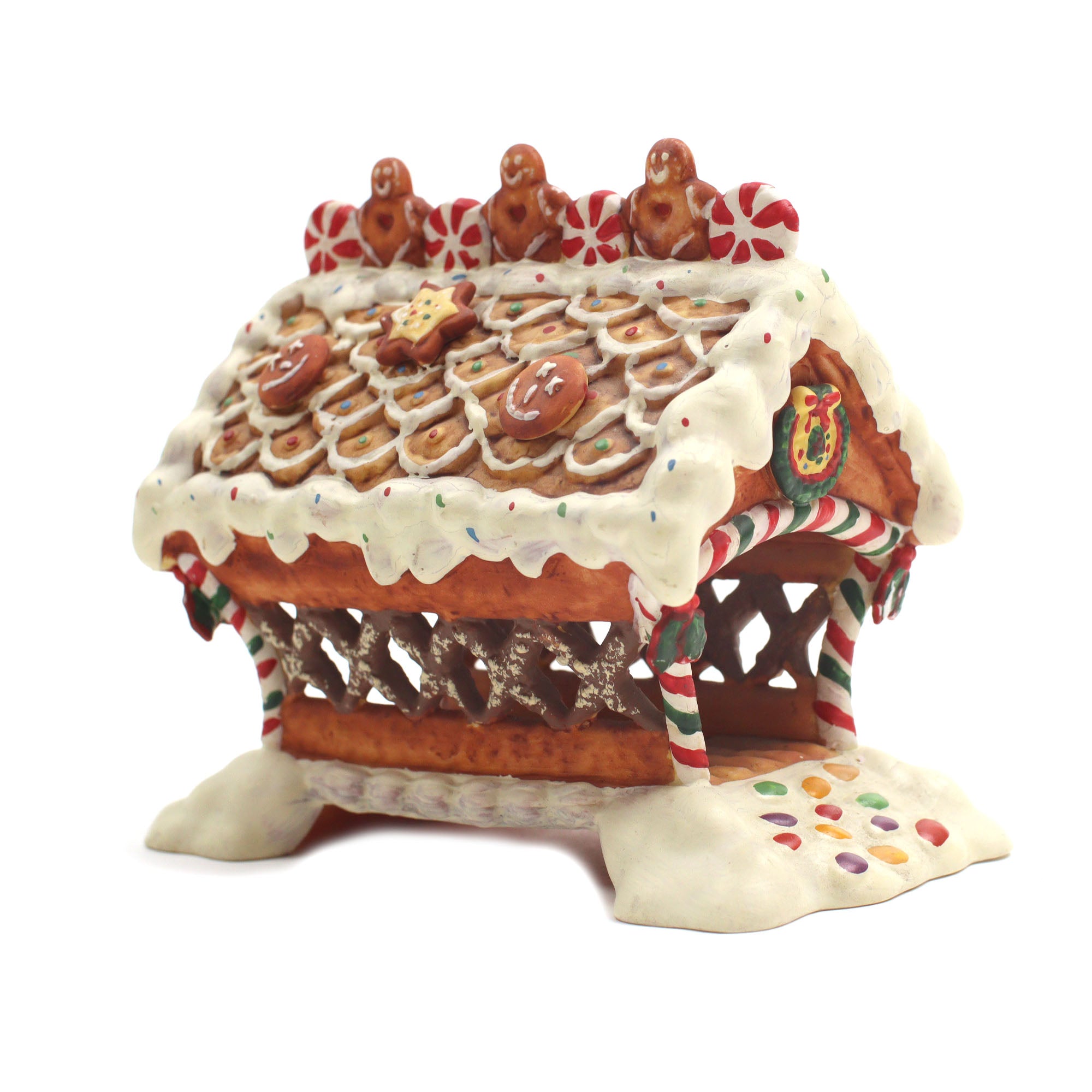 Ceramic gingerbread house