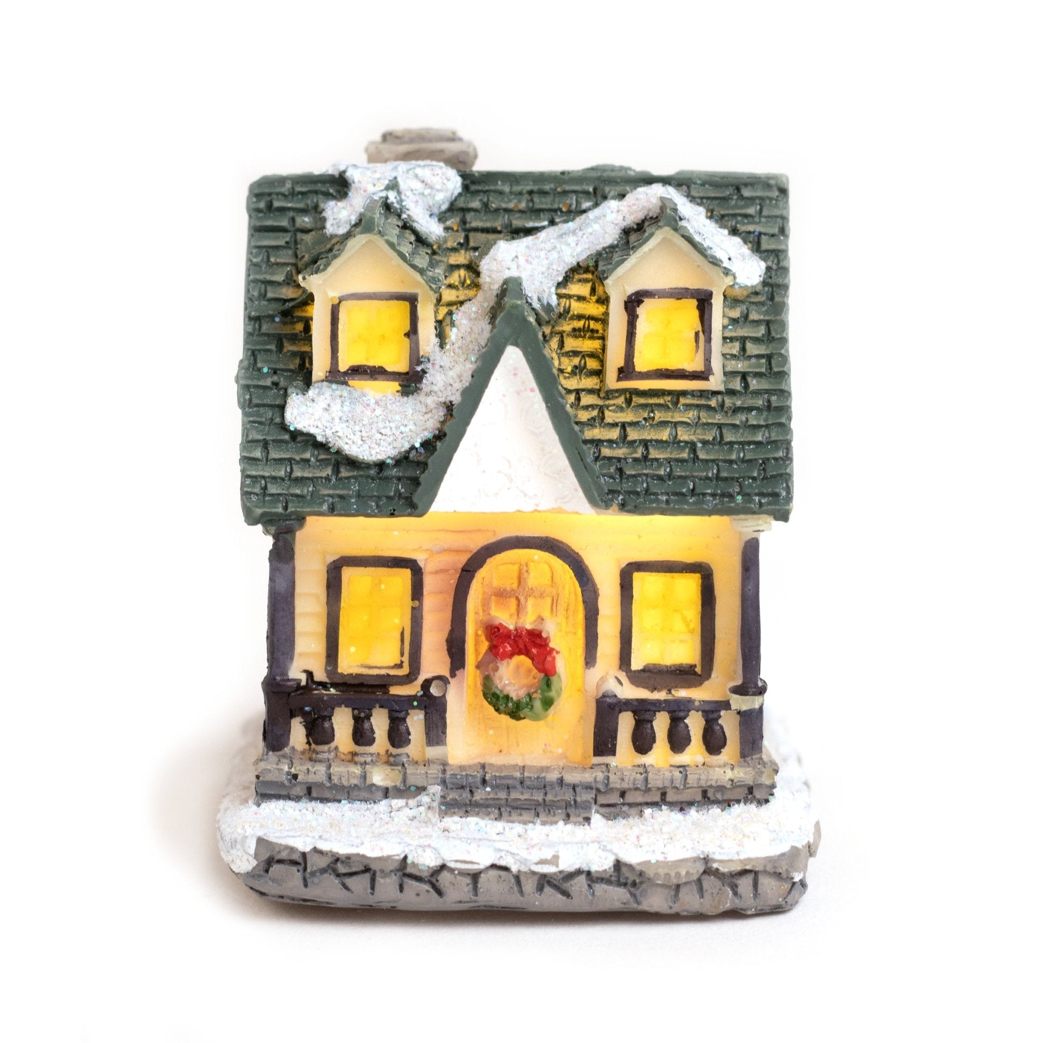 Farmhouse Cottage | Mini Christmas Village CVS001 - MODA FLORA Santa's Workshop