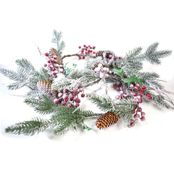 Garland with berries 140cm