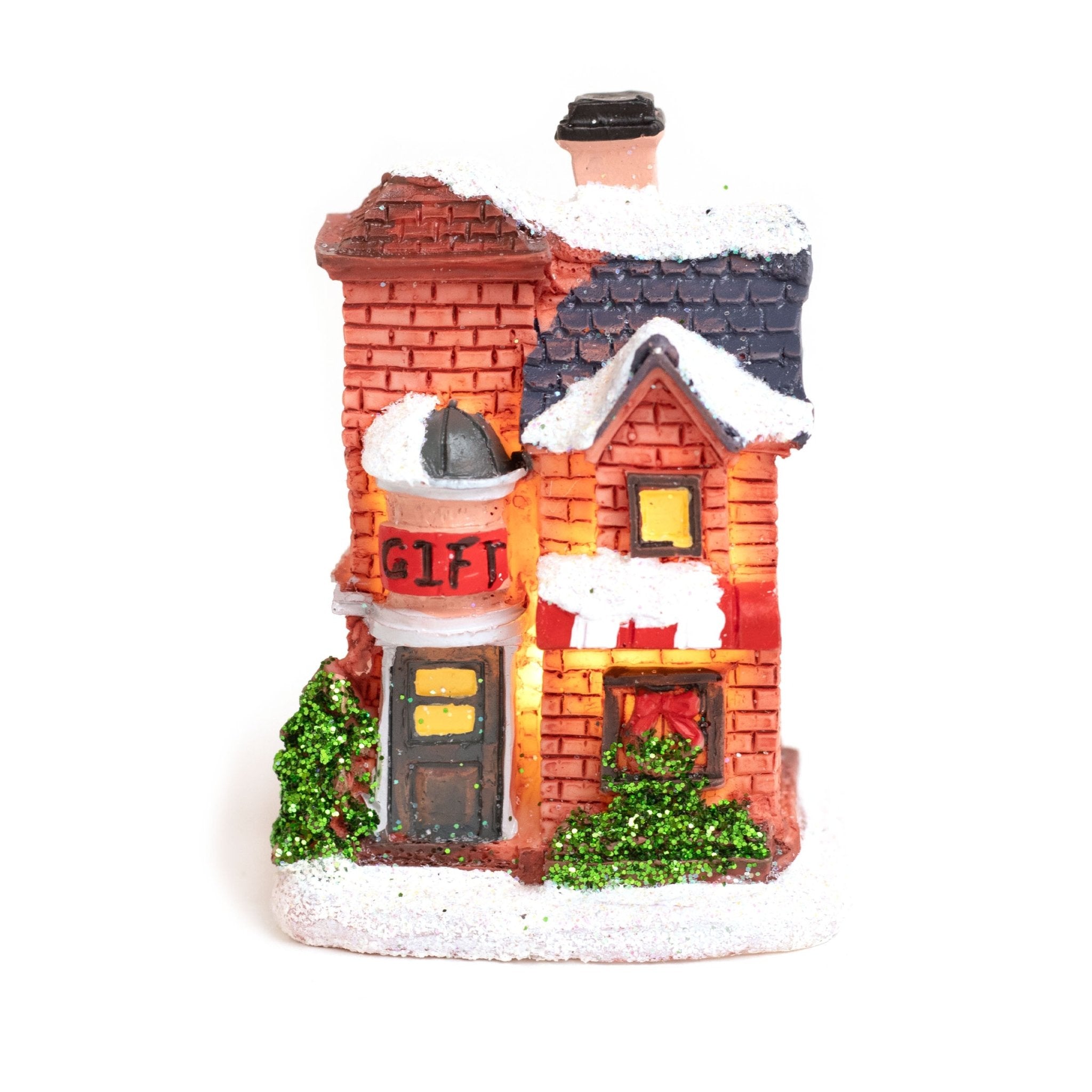 Gift Shop | Mini Christmas Village CVS003 - MODA FLORA Santa's Workshop