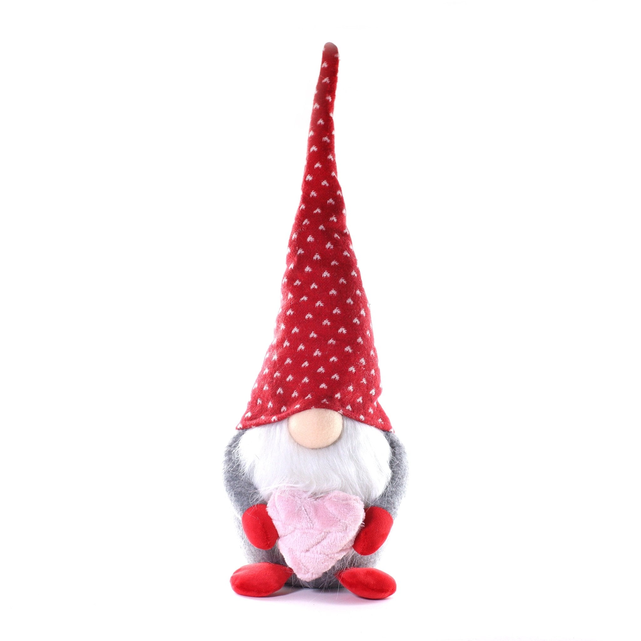 Love Gnome with Heart Toby - MODA FLORA Santa's Workshop