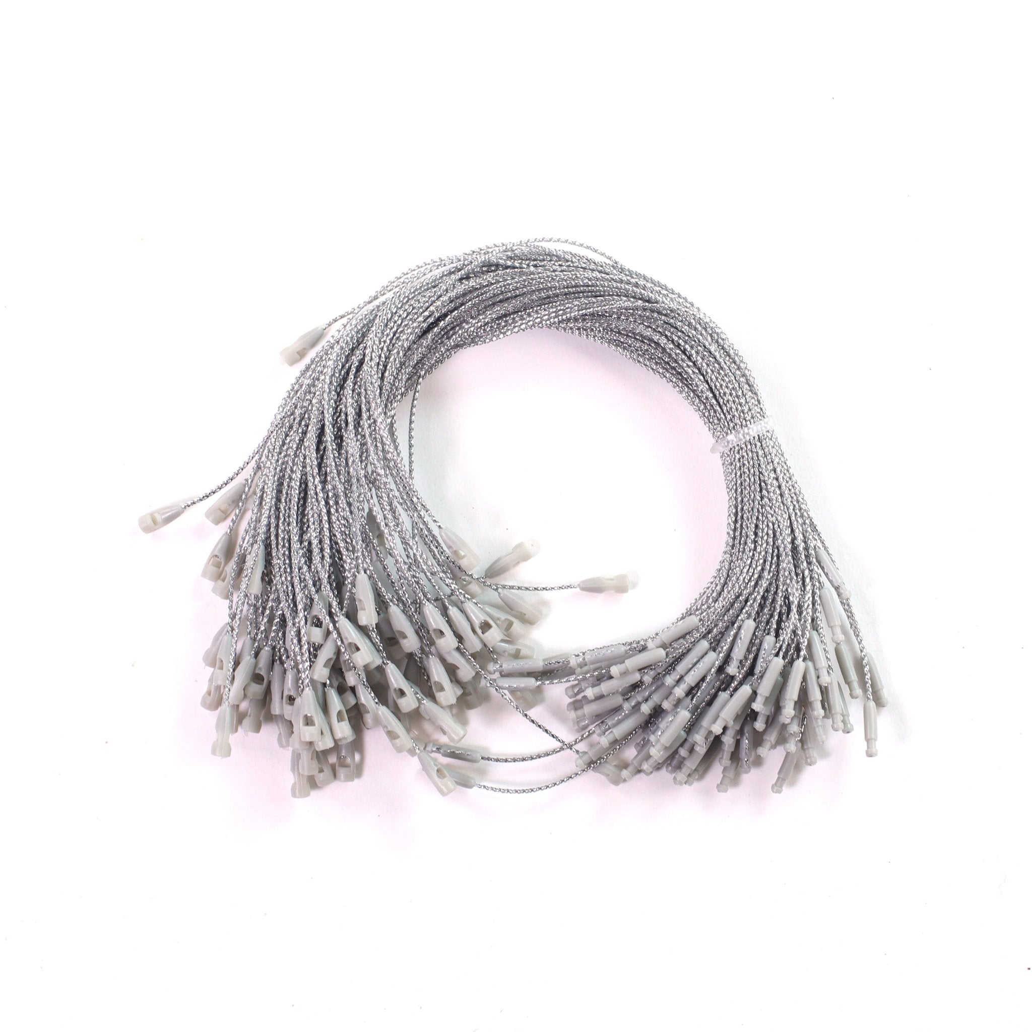 Ornament Hanging Strings with snap lock 96 pcs - MODA FLORA Santa's Workshop